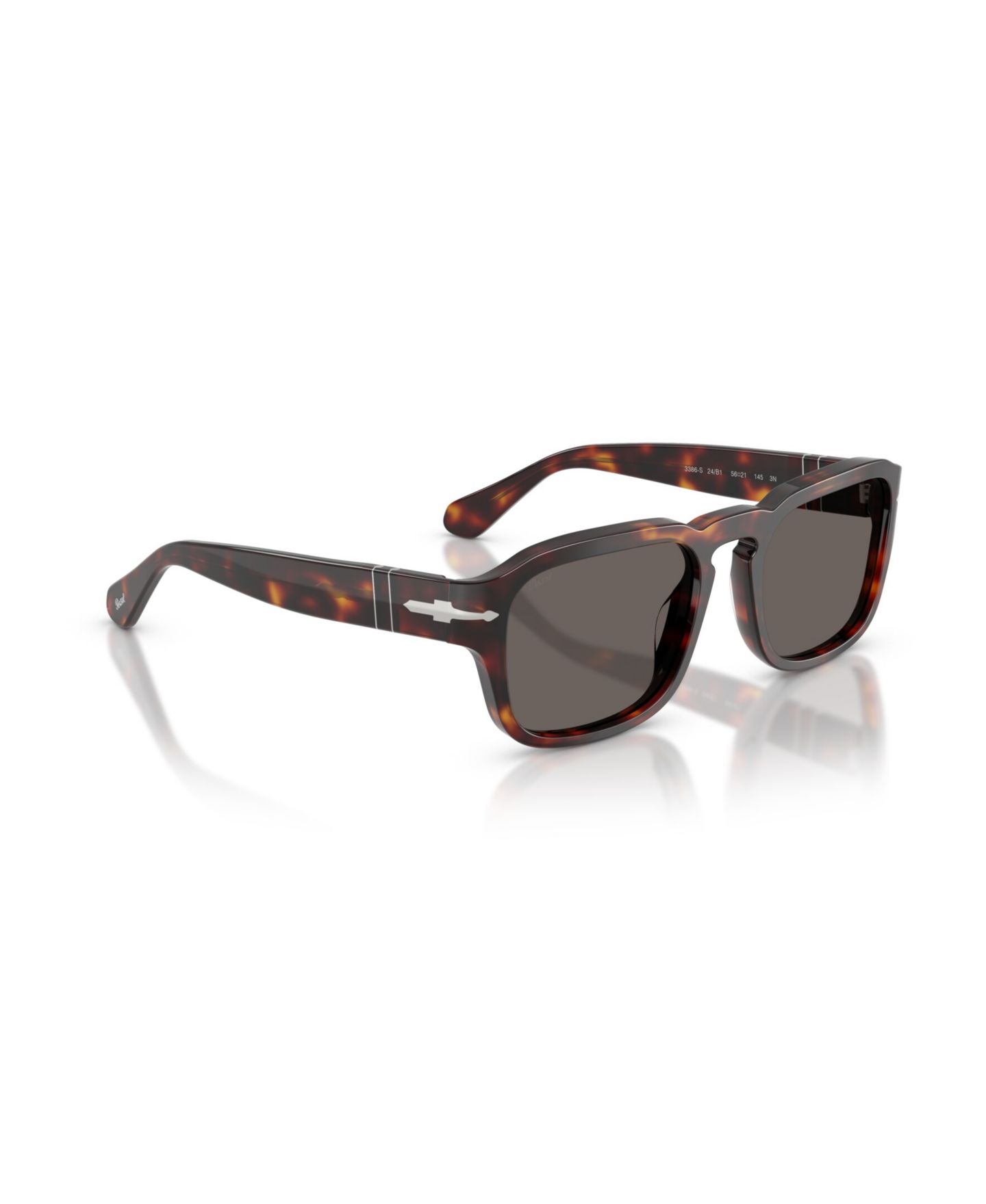 Солнцезащитные очки Persol Unisex Rectangle, PO3386S, цвет: Гавана — фото 6