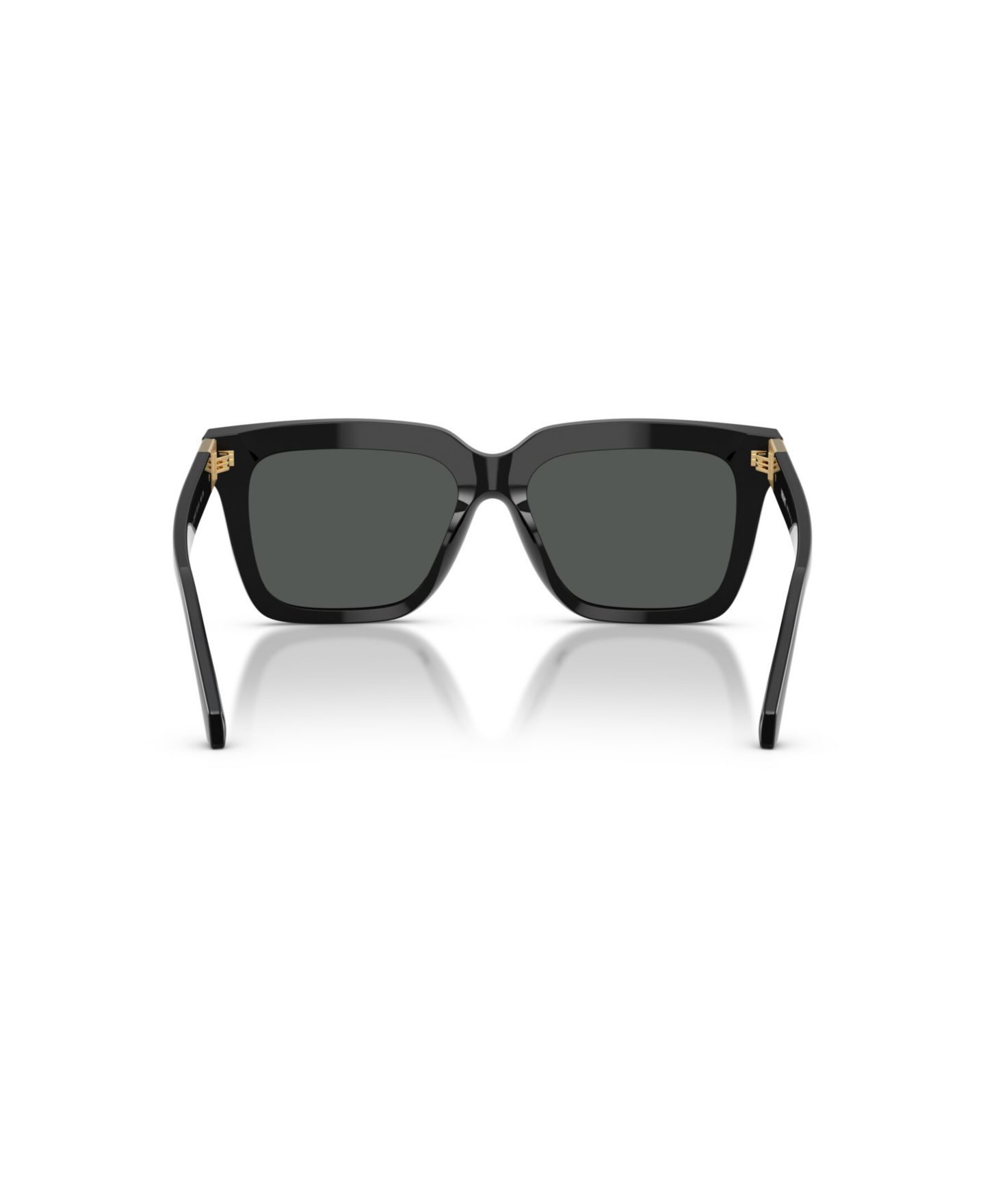Женские солнцезащитные очки Versace Square Sunglasses, VE4498, цвет: Чёрный — фото 2