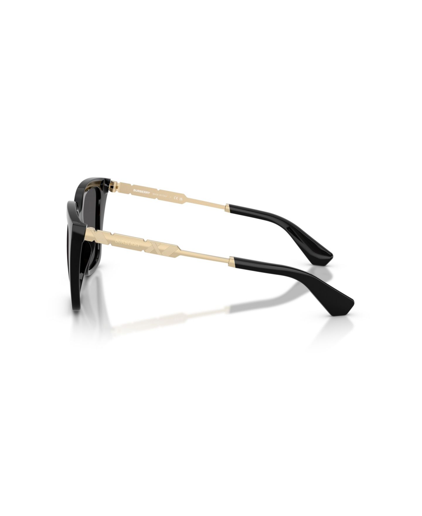 Женские солнцезащитные очки Burberry Square Sunglasses, BE4473U, цвет: Чёрный — фото 2