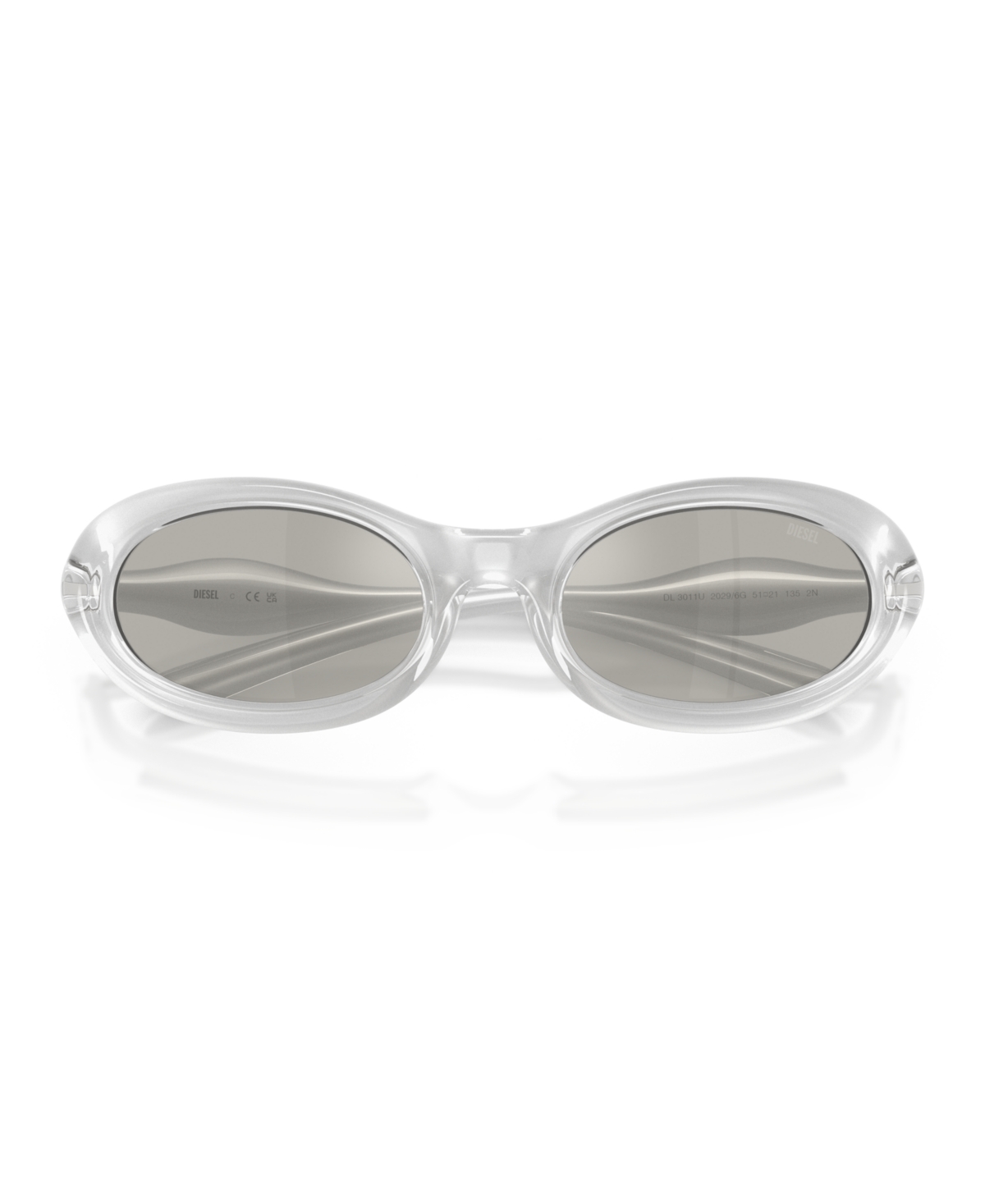 Diesel Unisex Oval Sunglasses, DL3011U