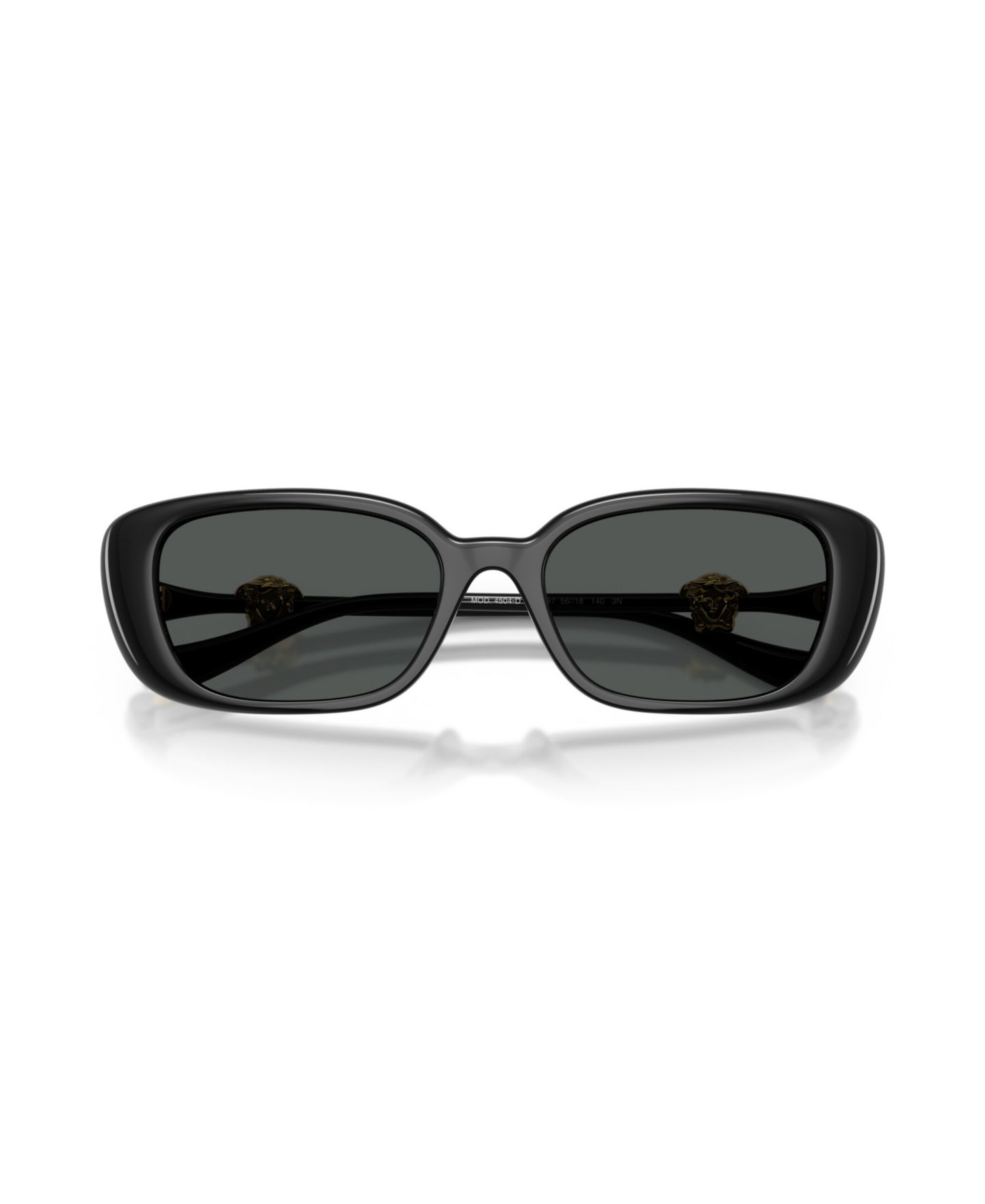Женские солнцезащитные очки Versace Sunglasses, VE4504D, цвет: Чёрный — фото 5