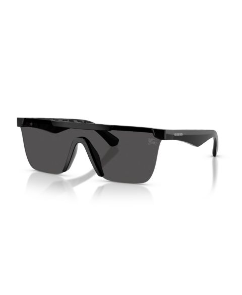 Солнцезащитные очки Burberry Unisex Rectangle Sunglasses, BE4480D, цвет: Чёрный