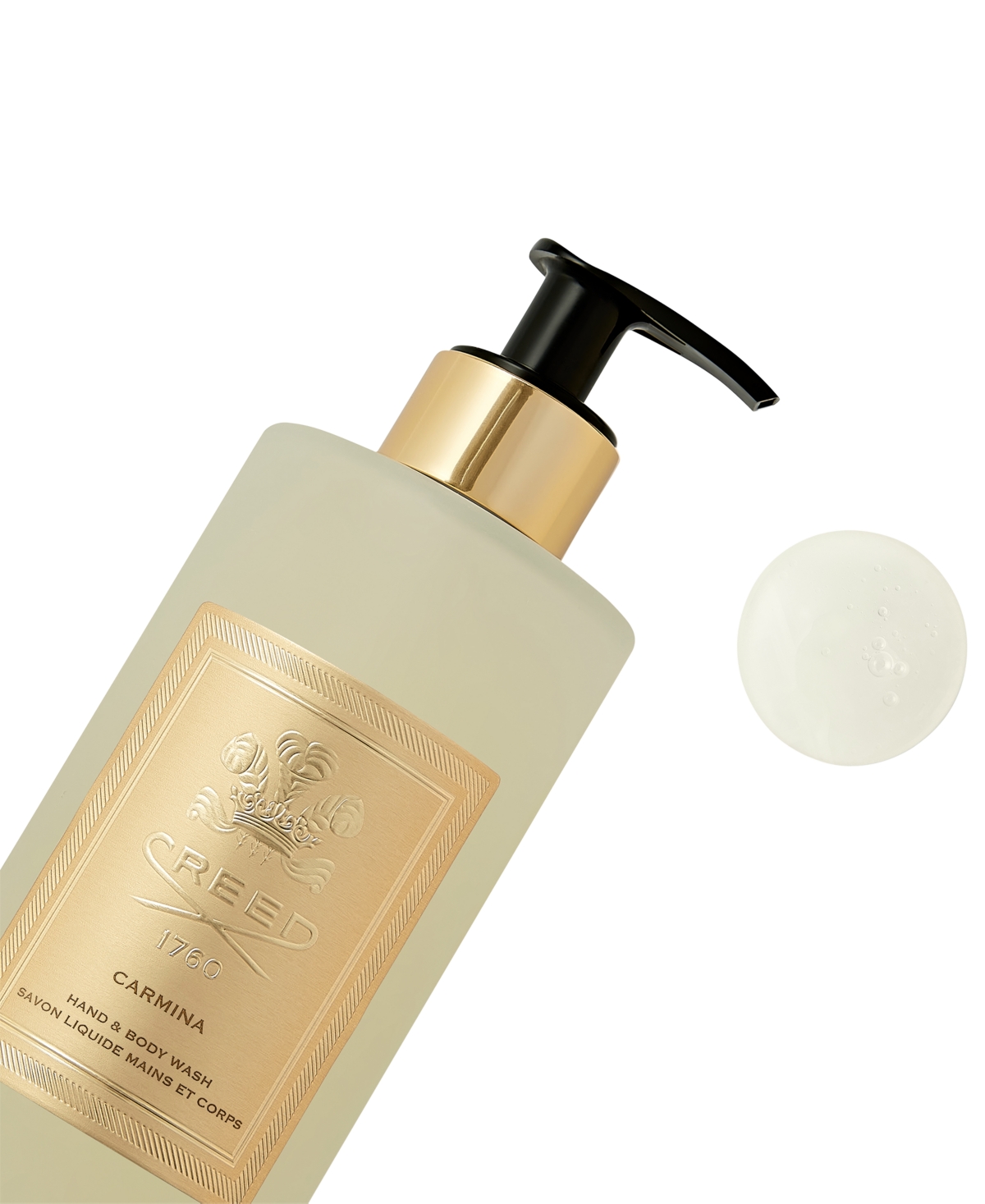 Creed Carmina Hand And Body Wash, 10 Fl. Oz. In Transparent