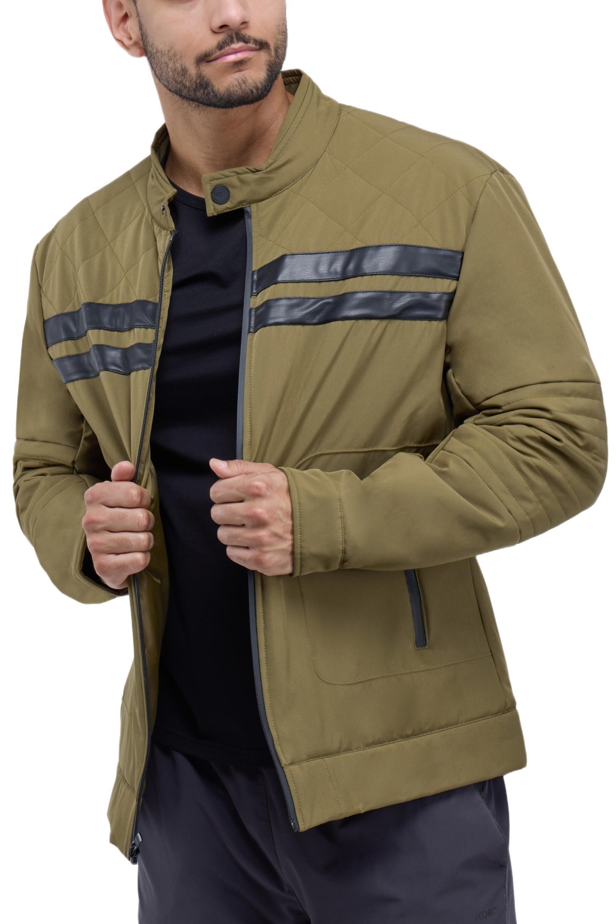 Xray Men's Quilted Jacket