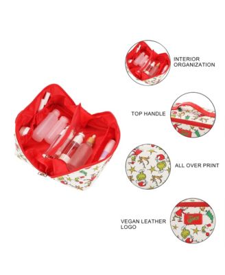 Holiday All-Over Print Women's Novelty Cosmetic Bag
