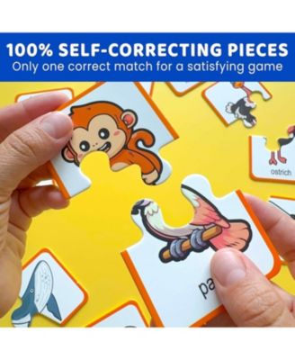 16 Pairs of Wood Animals - Memory Matching Games for 2-4 Ages