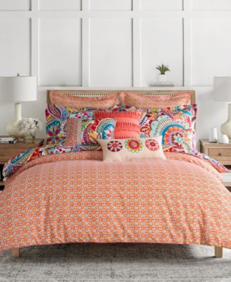 Home Rhapsody Reversible 3-Pc. Duvet Cover Set, Queen