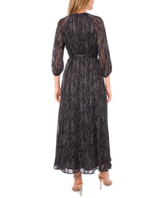 Women's V-Neck Maxi Dress