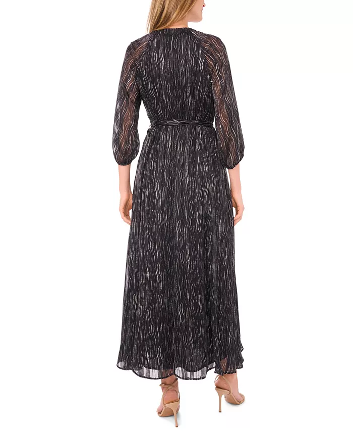 Women's V-Neck Maxi Dress - thumbnail 2