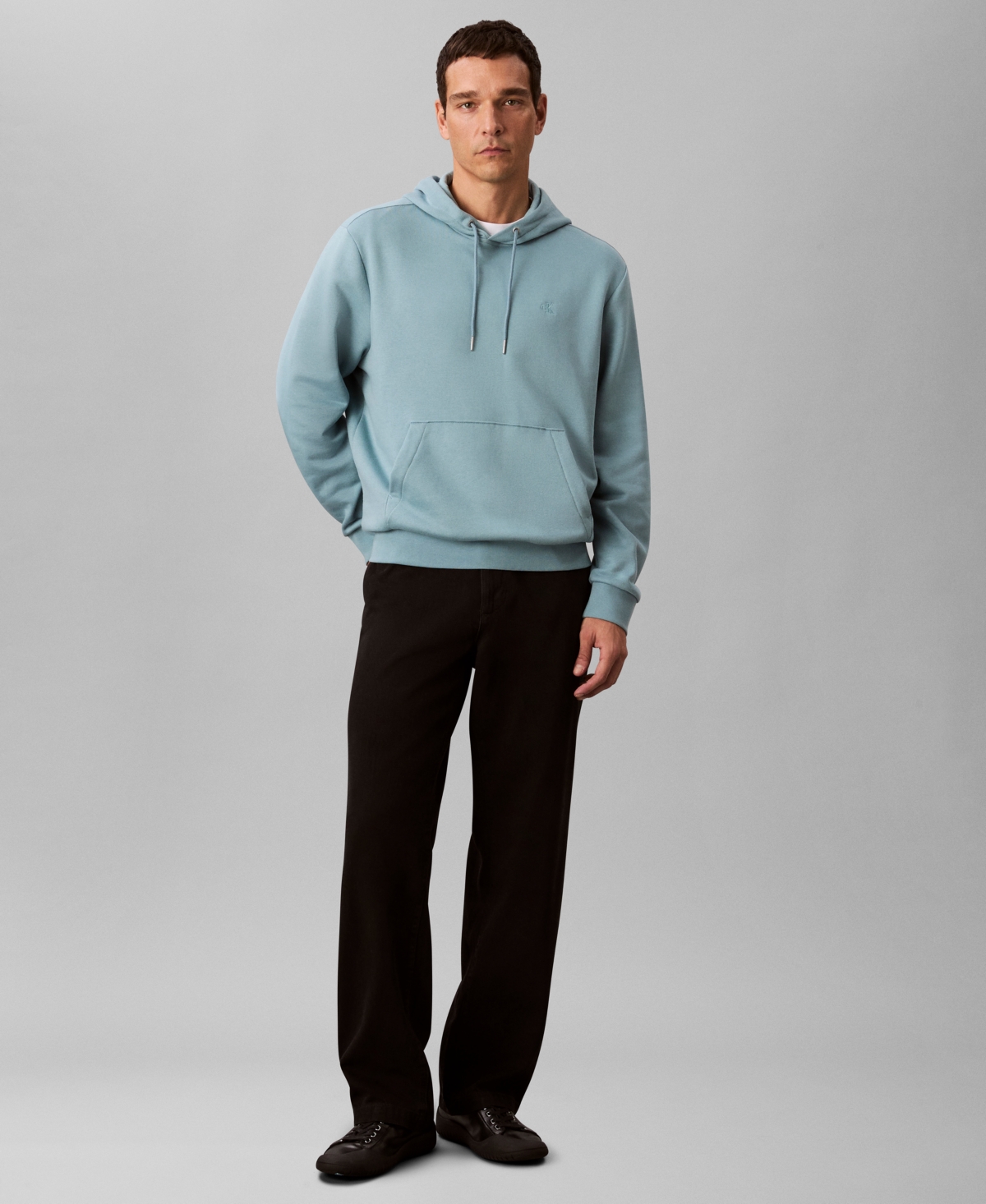 Calvin Klein Men's Archive Logo Long Sleeves Hoodie