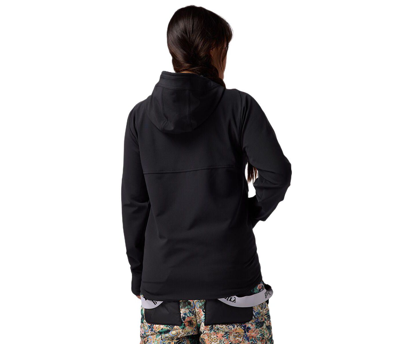 Женские куртки Backcountry BGA Destination Softshell Fleece Softshell Jackets, цвет: Чёрный — фото 2