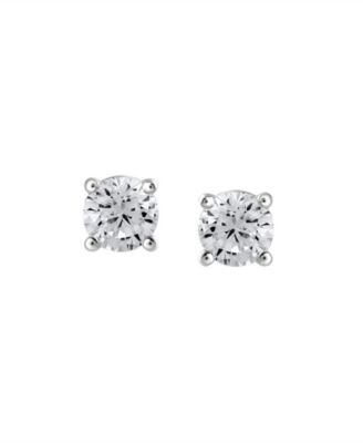 Diamond Stud Earring (5/8 ct. t.w.) in 14k White Gold