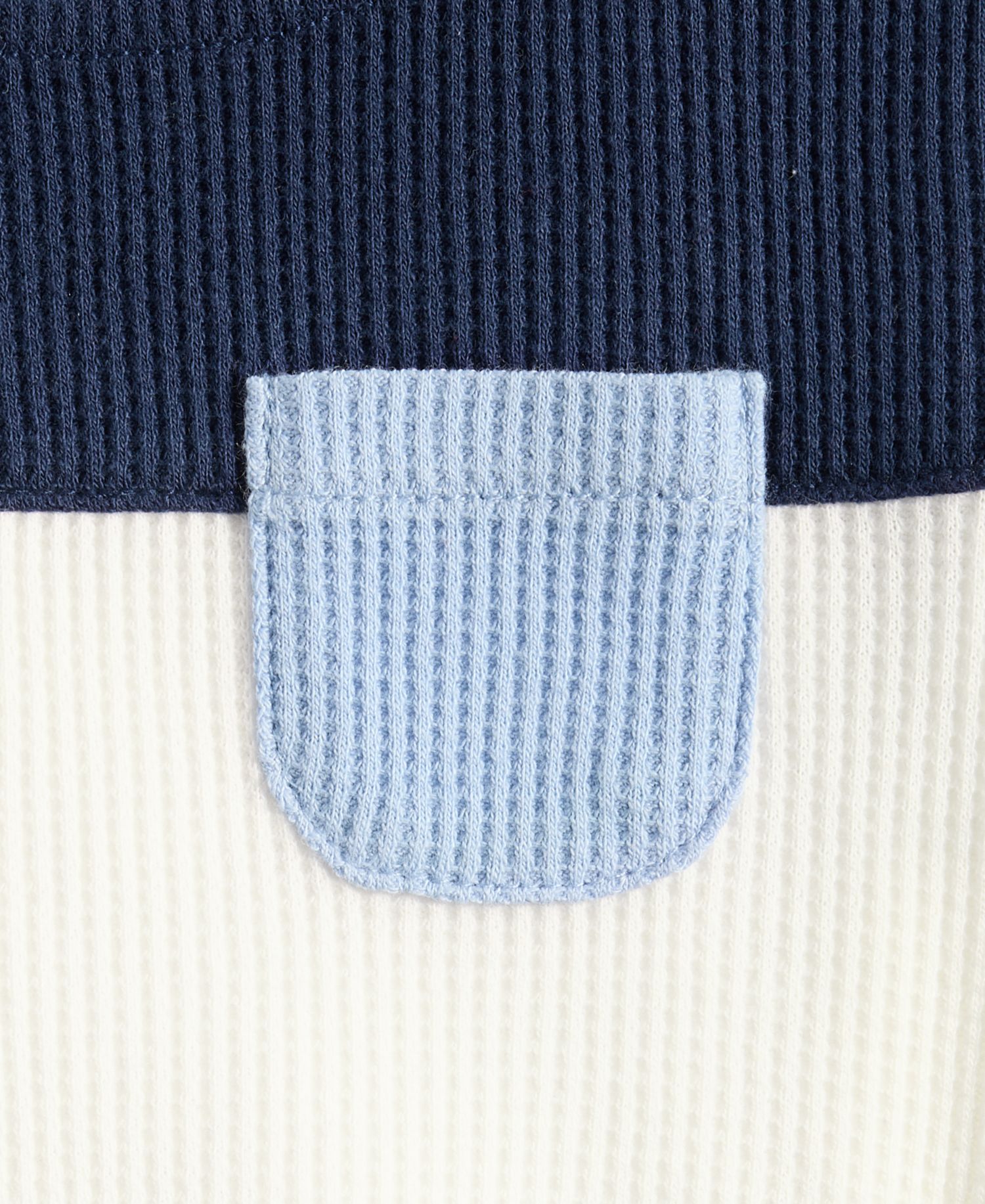 Baby Boys' 3M-24M Mix and Match Waffle Colorblocked T-Shirt