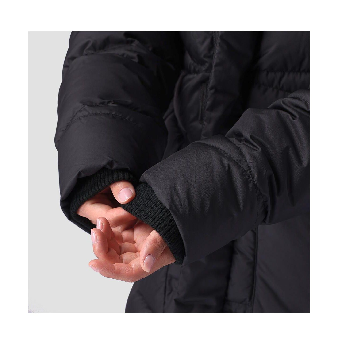 Женская куртка Backcountry Stansbury Allied Down Parka Down Jackets, цвет: Чёрный — фото 6