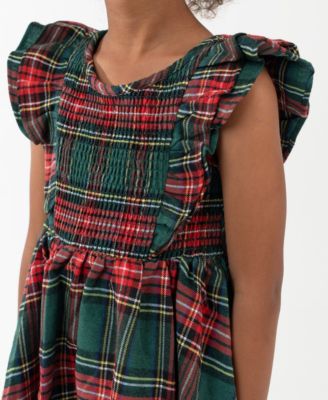 Girls' 2T-6X Sleeveless Smocked Dress