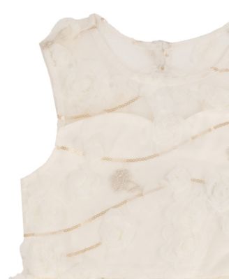 Girls' 2T-6X Bolero and Round Neck Dress, 2-Piece Set