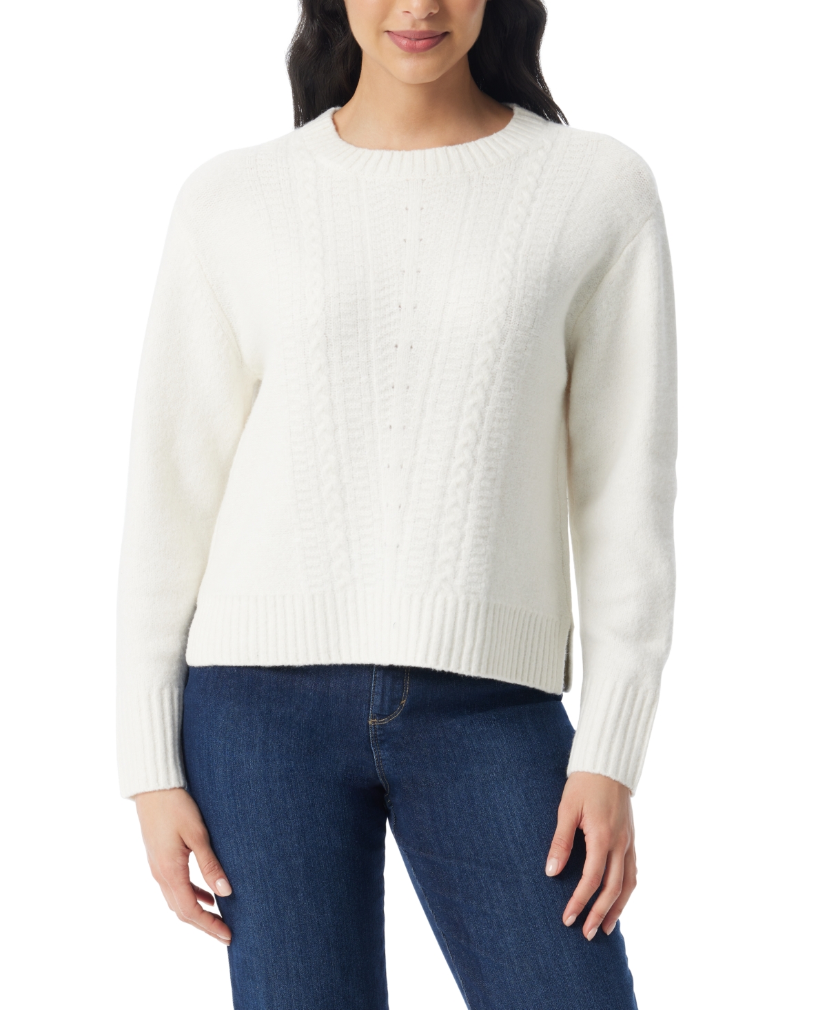 Gloria Vanderbilt Women's Justine Sweater In White