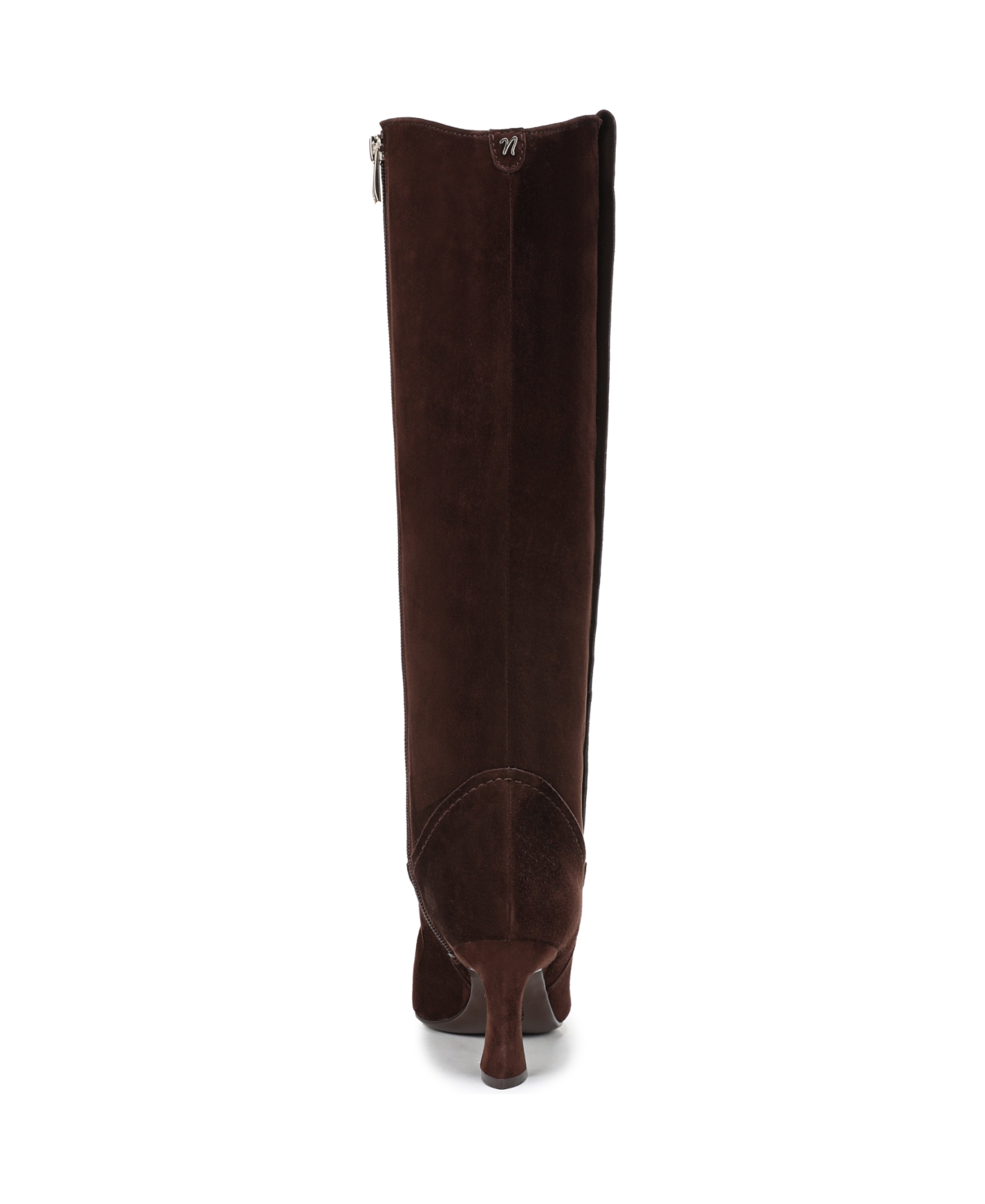 Naturalizer Women's Emily Narrow Calf Zip Tall Boots In Burgundy