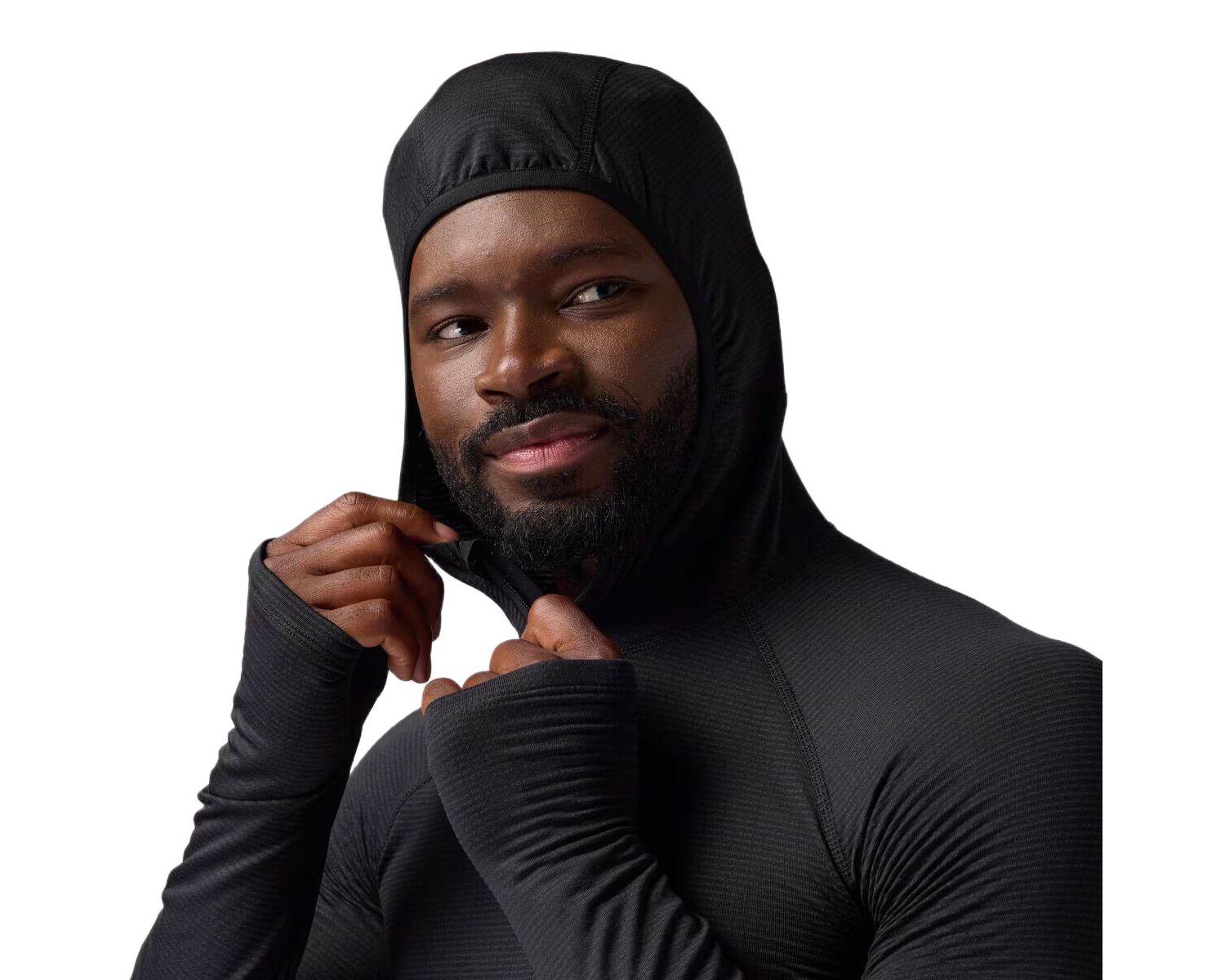 Men's Pines Microgrid Ultra-Lt Baselayer Zip Scuba Top Lightweight Long Underwear Tops