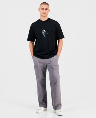 Men's Dollo Short-Sleeve Logo Graphic Crewneck T-Shirt