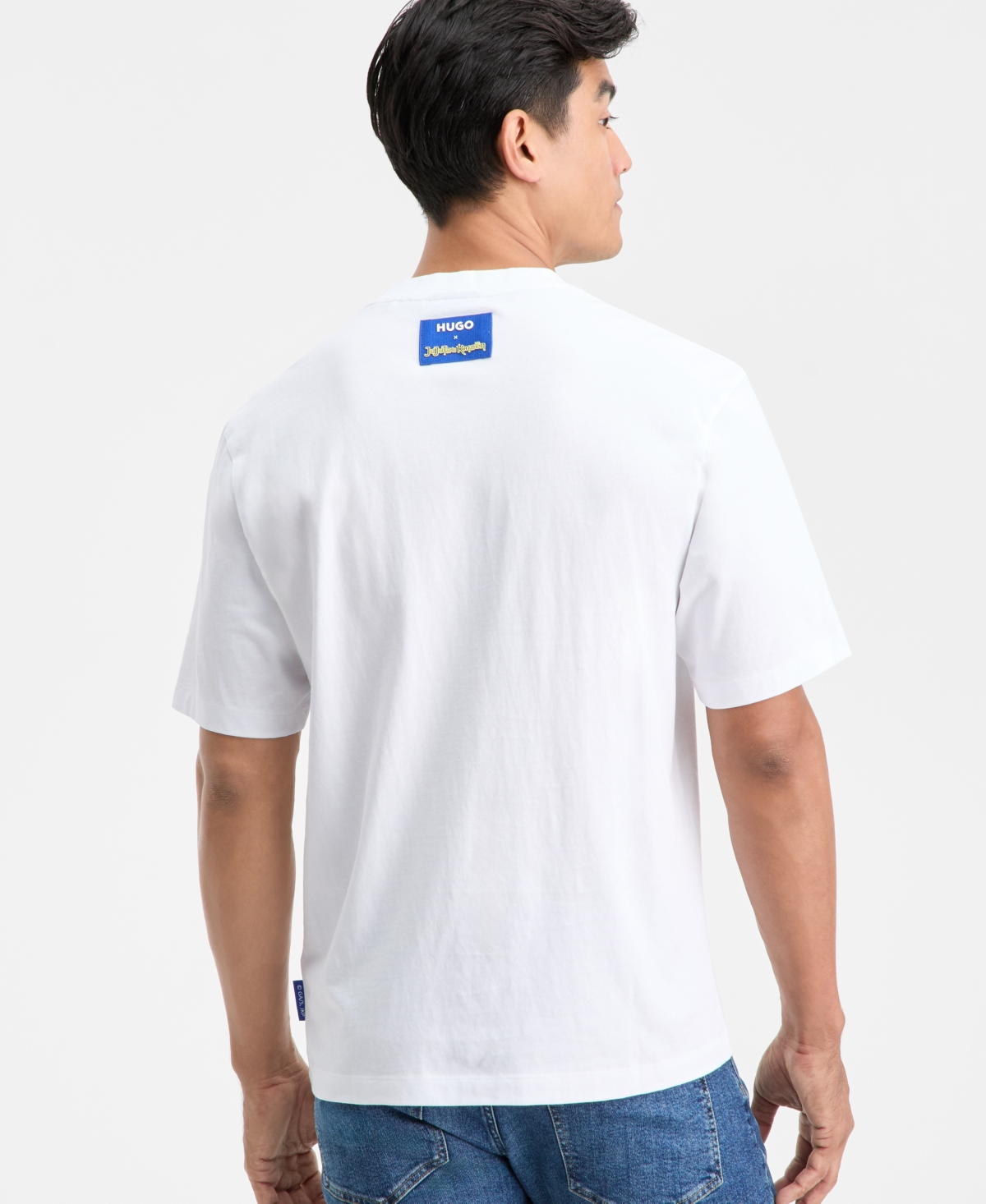 Hugo Boss Men's Nuley Short-Sleeve JuJuTsu Kaisen Graphic Crewneck T-Shirt