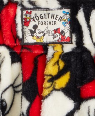 Adult Mickey Mouse & Friends Plush Pajama Pants, Macy's Exclusive