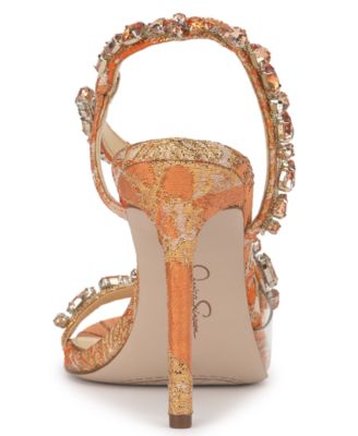 Women's Jaycin Barely-There Rhinestone Evening Sandals
