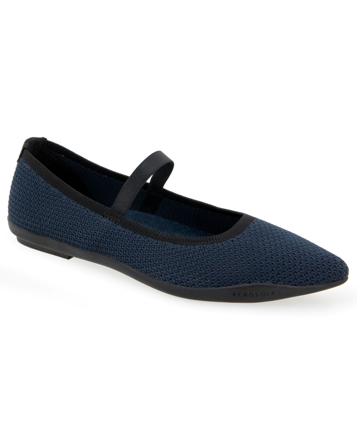 Aerosoles Women's Davina Casual Knit Flat In Blue