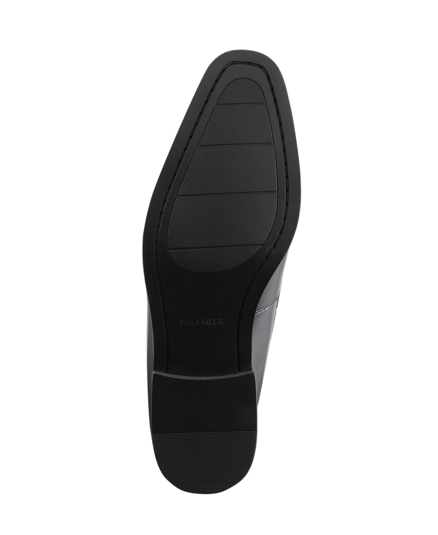 Мужские туфли Tommy Hilfiger Shovan Tapered Dress Loafers, цвет: Чёрный — фото 5