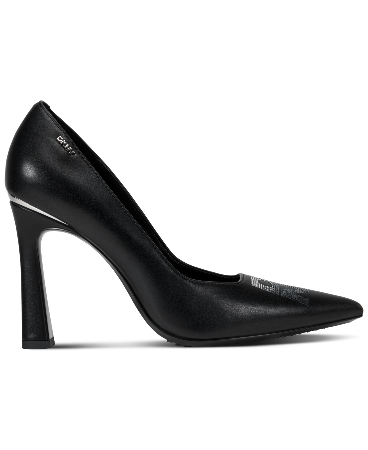 Dkny Women's Cinthia Sequin Logo Heel Pumps In Black