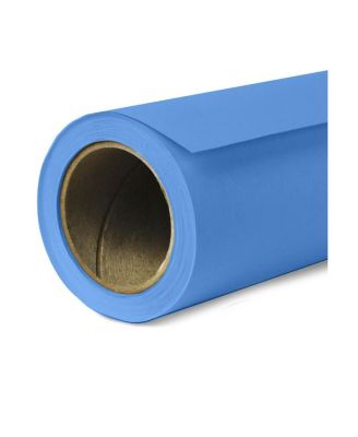 Widetone Seamless Background Paper, 53"x18', Studio Blue, #58