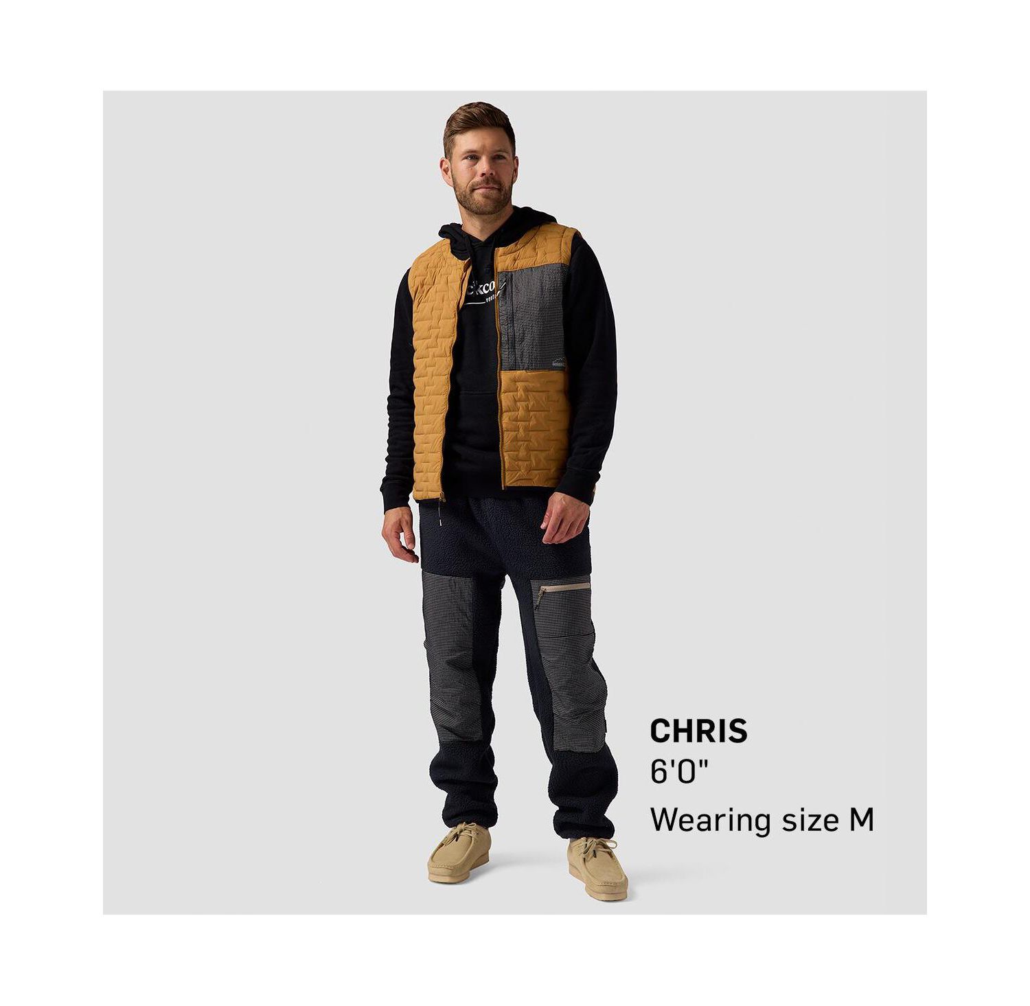 Men's Peale Primaloft Stitch-Free Baffle Stretch Vest