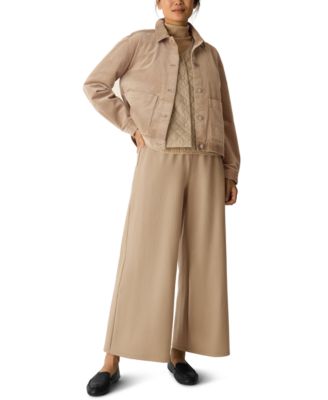 Women's Classic Collar Long Sleeve Jacket