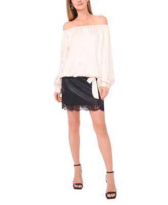Women's Off-The-Shoulder Long Sleeve Top