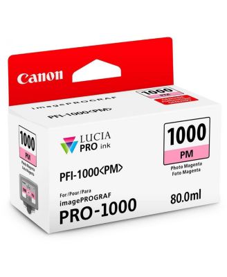 3 Pack PFI-1000PM Photo Magenta LUCIA PRO ink for imagePROGRAF PRO-1000