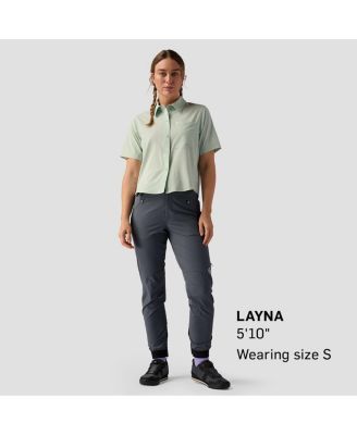 Women's Slickrock Short-Sleeve Button-Up Jersey Mountain Bike Top