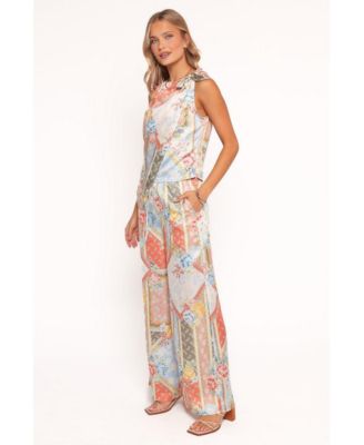 Women's Charly Wide Leg Pant - Bel Air Rose