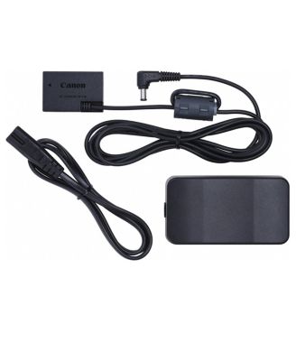 ACK-E18 AC Adapter Kit for Canon EOS RP, EOS 77D, Rebel T6i/T6s/T7i
