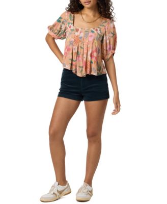 O'Neill - Women's Aubrielle Floral Print Short Sleeve Top