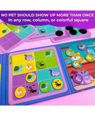 20 Pcs Sudoku Magnetic Puzzle Book for Kids 2-4 Ages