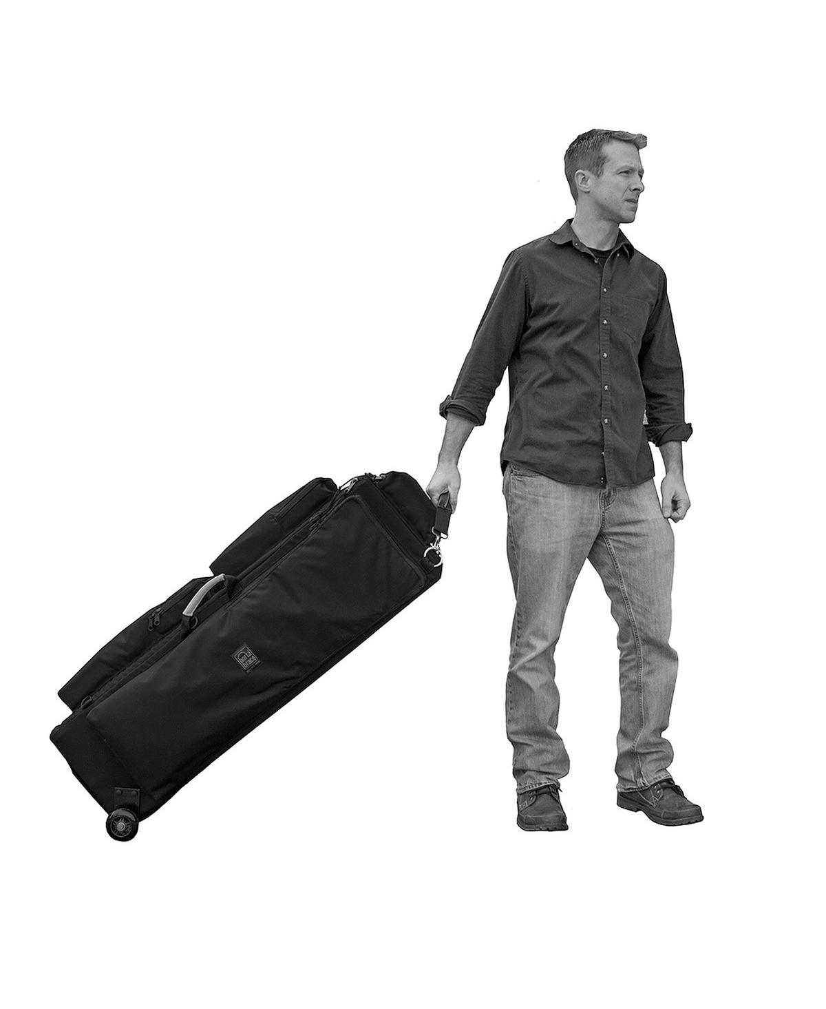 Porta Brace Wpc-3OR Wheeled Production Case for Studio/Audio/Video & Film Equipment, Large, Black