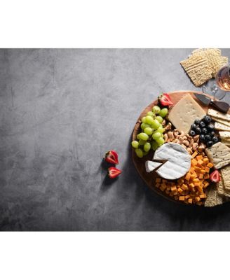 Duo Board - 30x40" Double Sided Surface Board, Iced Concrete/Midnight Cement