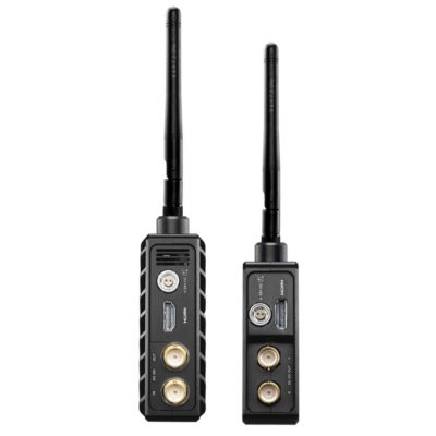  750' Range 3G-SDI/HDMI Wireless Deluxe Kit with Gold Mount  Transmitter and Receiver