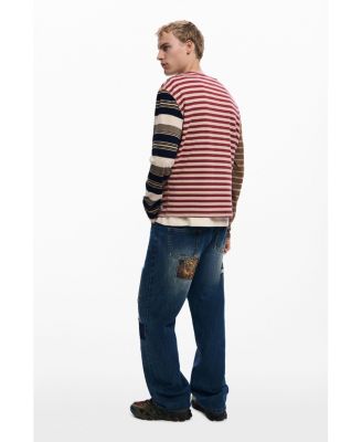 Men's Patch denim trousers