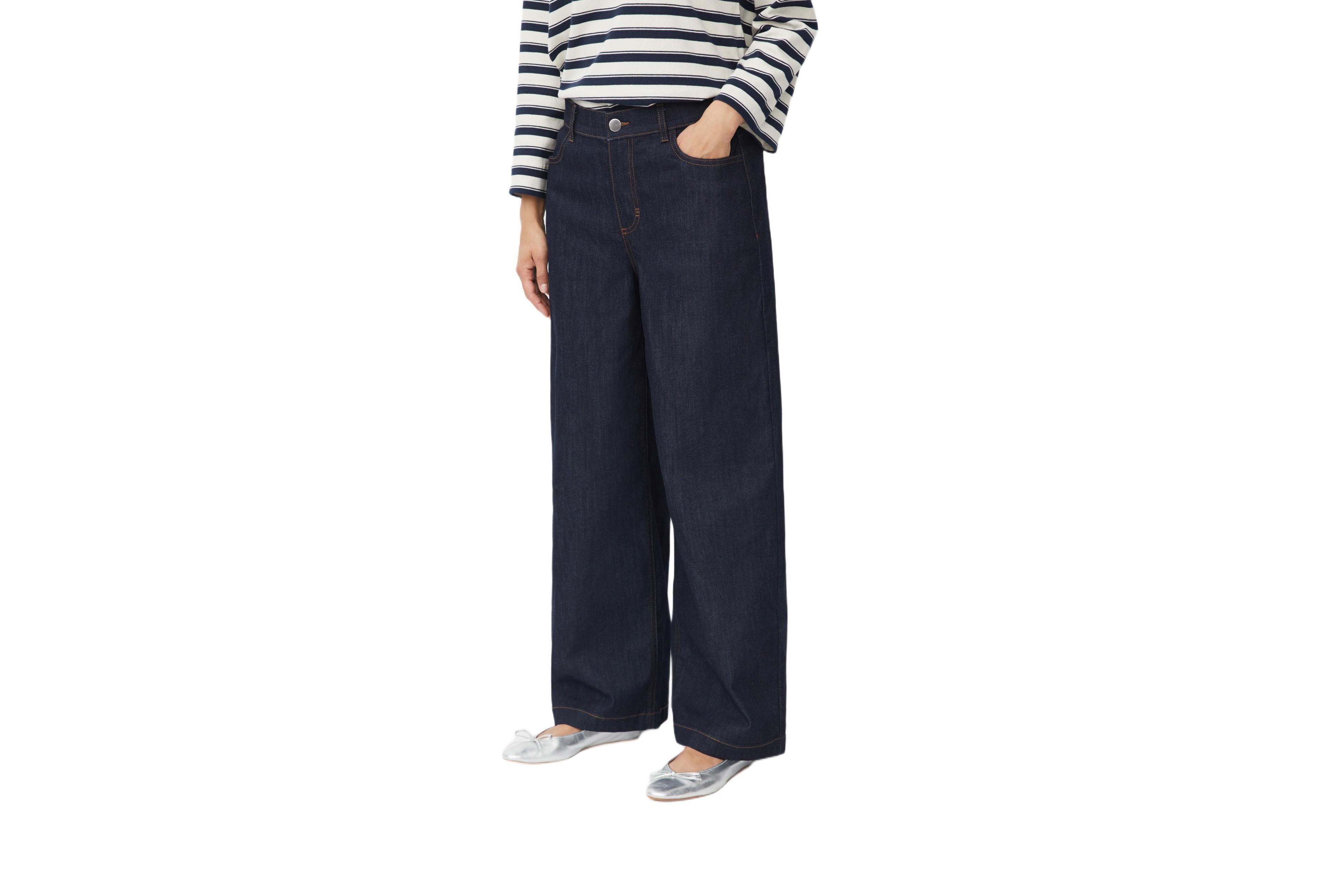 Masai Copenhagen Women's Wide Leg Button Fastening Jeans