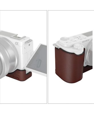 3527 Leather Half Case for Sony ZV-E10