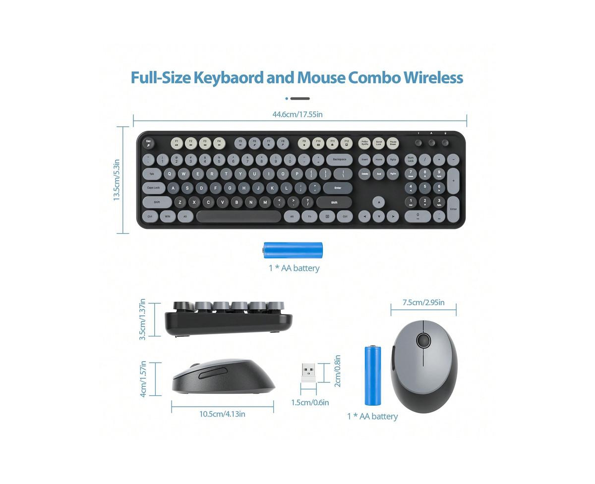 risokeys Wireless Keyboard And Mouse Set