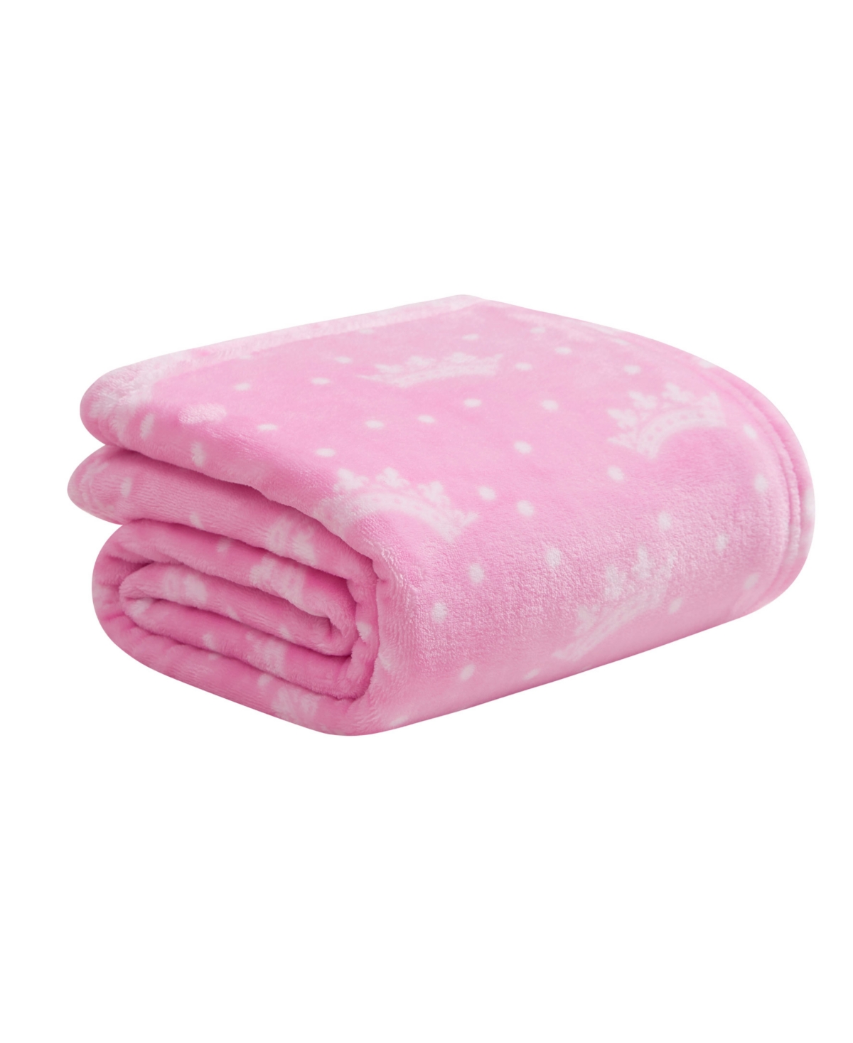 Juicy Couture Baby Plush Throw Blankets, 40" X 50" In Pink
