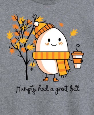 Plus Size Humpty Dumpty Women's Short Sleeve Graphic T-shirts