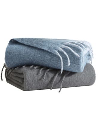 Faux Fur Mohair Throw, 70" x 50"